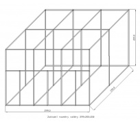 Stavebnice KV13/2, bez krmných pultů