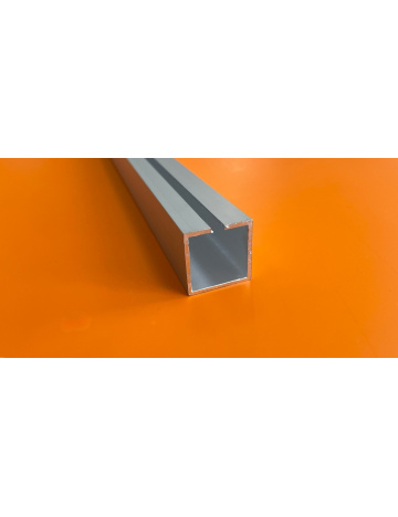 Hliníkový profil HJ30 elox. s drážkou