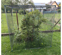 Ochranná síť pro borůvkový keř