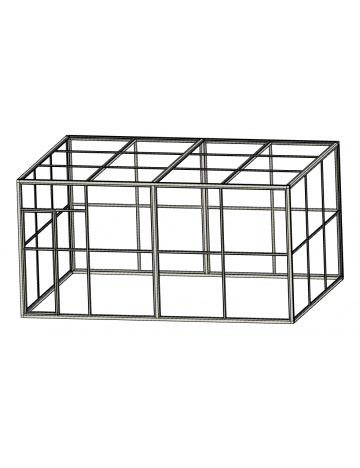 Voliéra 4x3 - siete