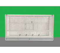 Bednová klec BK03, černé pletivo