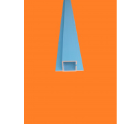 Hliníkový profil HJ25K2 elox. s drážkou