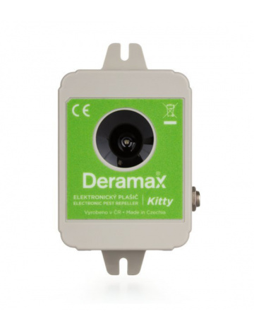 Ultrazvukový plašič koček, psů a divoké zvěře (Deramax® - Kitty)