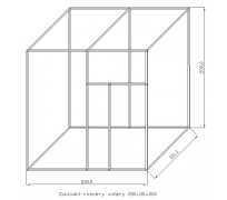Stavebnice KV01/3, bez krmných pultů