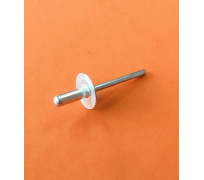 Trhací nýty 250 ks / 240,- Kč (4,8 x 12 mm, Ø hlavy 16 mm)