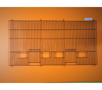 Mřížka černý zinek 970x500