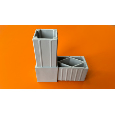 Plastové spojky pro profil 40x40