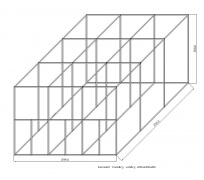 Stavebnice KV10/2, bez krmných pultů