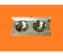 Zásuvný krmný pult, nerez KPZ05