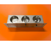 Krmný pult zásuvný, nerez KPN 03