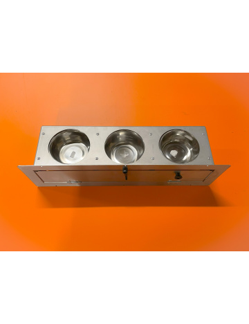 Krmný pult zásuvný, nerez KPN 03