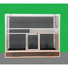 Bedňová klietka - hliníková výplň, šírka 100cm