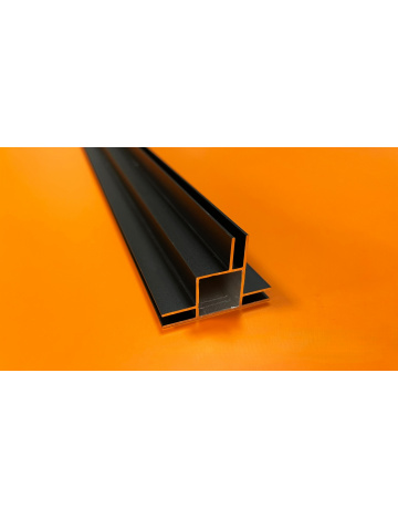 Hliníkový profil (HJ15V8 černý elox.)