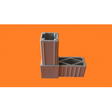 Plastové spojky pro profil 30x30