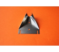 Držák bidel nerez 03