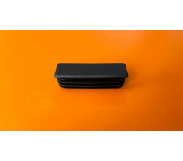 Zátka černá pro profily 60x20 mm