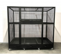 Voliéra Bety - čierny elox.