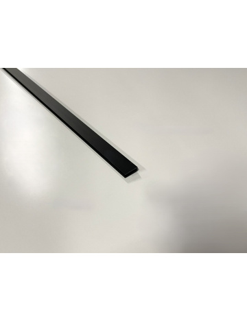 Hliníkový profil U (HU1606 černý elox.)