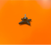 Nožka kovová s plastovou hlavou 06