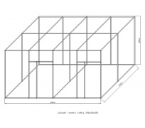 Stavebnice KV06/3, bez krmných pultů