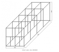 Stavebnice KV08/2, bez krmných pultů