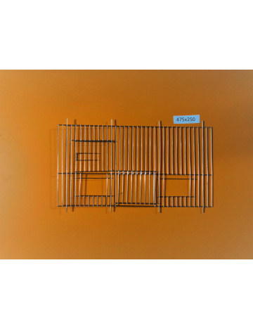 Mřížka stříbrná 475x250