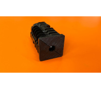 Zátka 40x40 - kovový závit M10