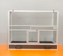 BK18 stříbrná plný bok, stříbrné pletivo