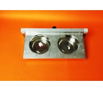 Zásuvný krmný pult, nerez KPZ02