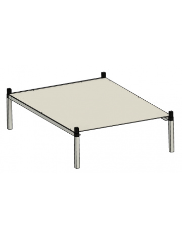 Rack  Aluhobby K1 -  jedno patro pro jeden box