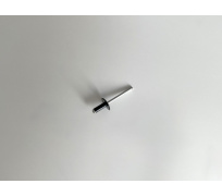 Trhací nýty černé (4,8 x 12 mm, průměr hlavy 14 mm)