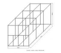 Stavebnice KV07/2, bez krmných pultů