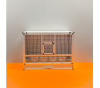 BK36 bílá, černé pletivo