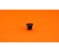 Zátka černá pro profily 15x15x1 mm