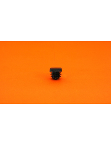 Zátka černá pro profily 15x15x1 mm