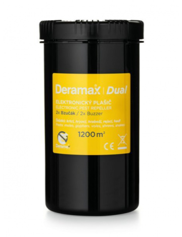 Vibrační plašič krtků, hryzců, hrabošů, rejsků, myší, potkanů, hadů (Deramax® - Dual)