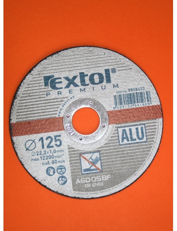 Kotouček na řezání hliníku 125