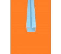 Hliníkový profil HJ25 s drážkou