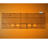 Mřížka černý zinek 970X340