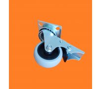 Kolečko průmyslové s brzdou, průměr 50mm