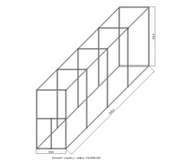 Stavebnice KV04/2, bez krmných pultů