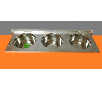 Zásuvný krmný pult, nerez KPZ06