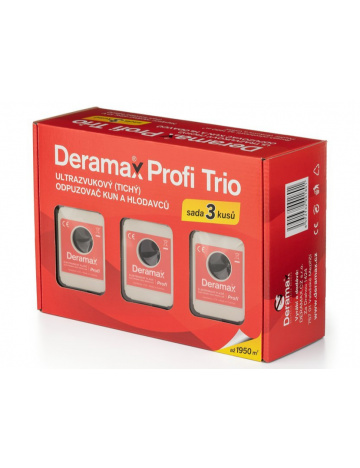 Sada 3 ks plašičů Deramax-Profi a příslušenství (Deramax® - Profi - Trio)